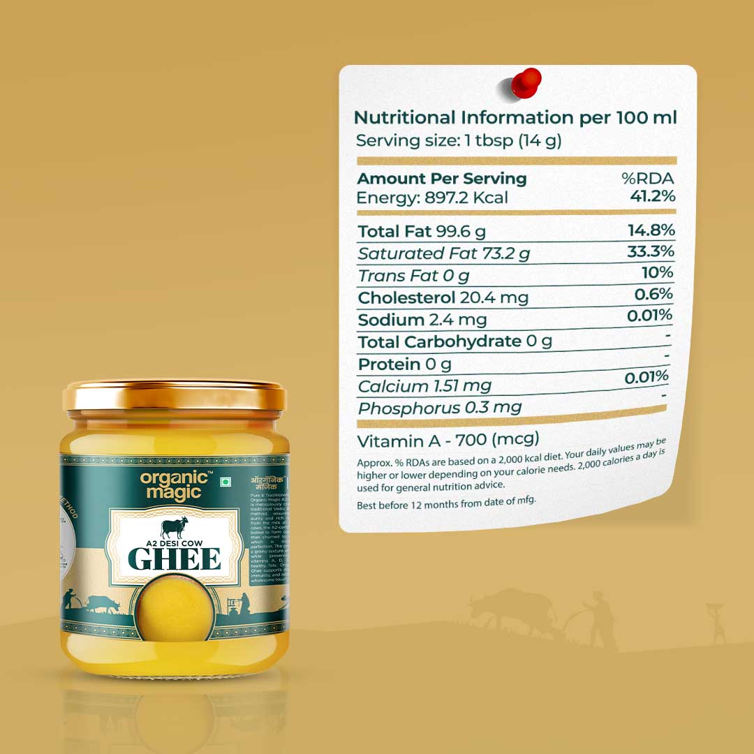 A2 Desi Cow Ghee - 500ml