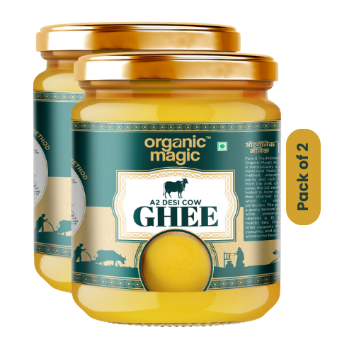 A2 Desi Cow Ghee 500ml - Pack of 2